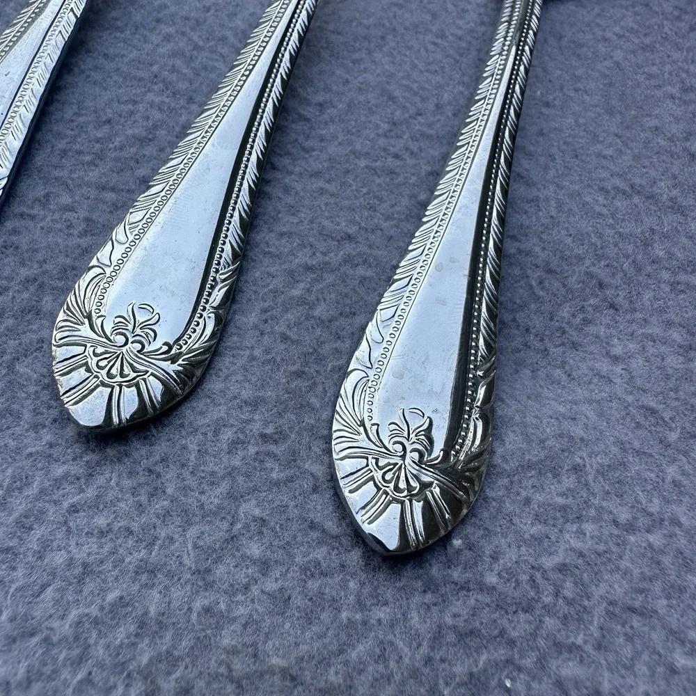 6 Reed & Barton Royal Britannia Teaspoons Select Stainless Flatware
